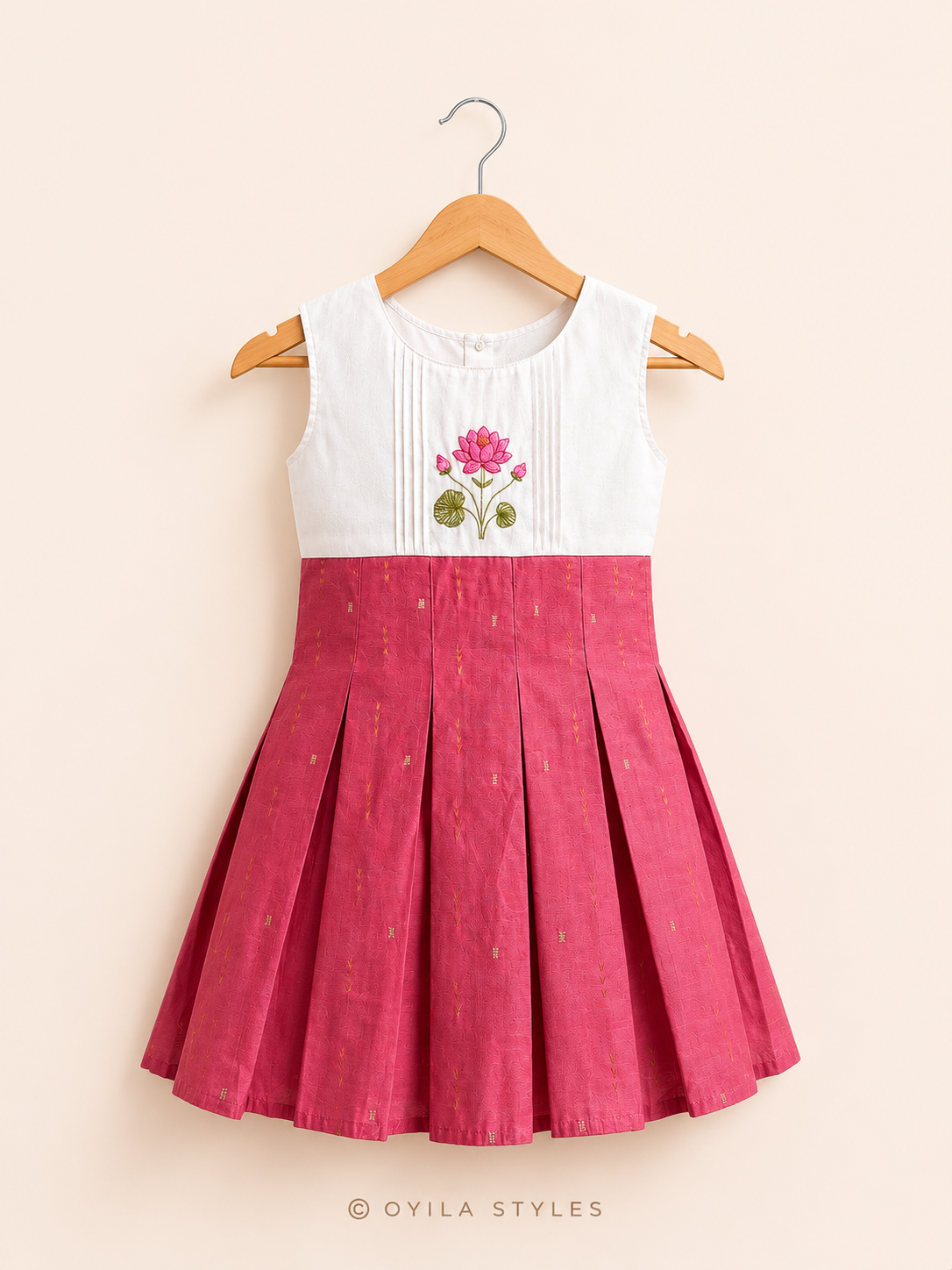 Thamara Onam frock for kids