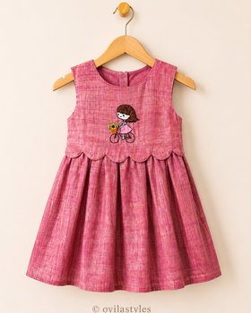 Rosielane-Embroidered frock