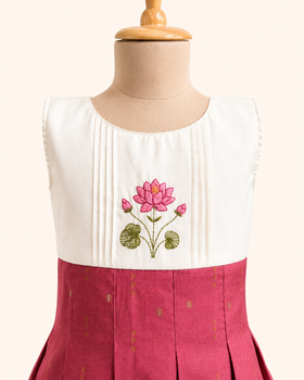 Thamara Onam frock for kids