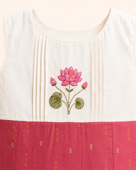 Thamara Onam frock for kids