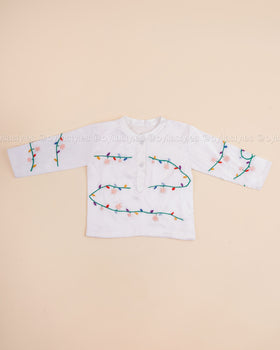 Twinkling Greens - Christmas Silk Shirt