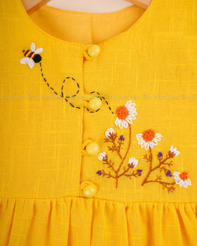 Thean – Kids cotton summer frock 🍯✨