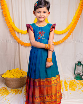 Neelambari –Traditional lehenga for kids