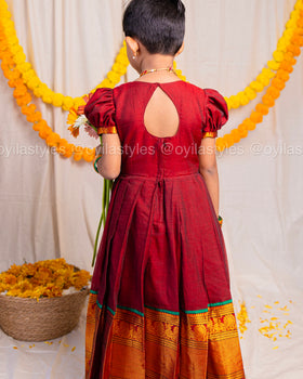 Semmalar – Hand embroidered long gown
