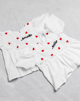 Thadam Top - Custom Tamil Name outfit for kids