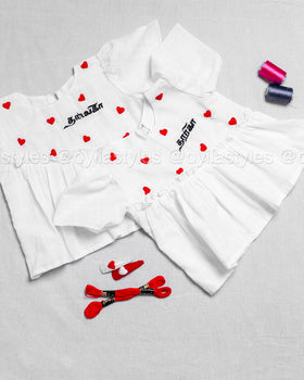 Thadam Top - Custom Tamil Name outfit for kids
