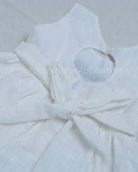 Thadam Frock - Girls Cotton Frock with custom Tamil Name