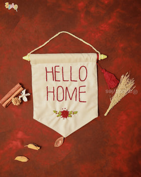 Embroidered Wall Hanging (2 pcs)