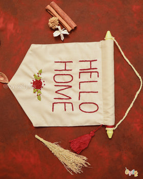 Embroidered Wall Hanging (2 pcs)