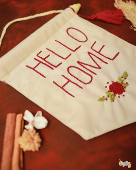 Embroidered Wall Hanging (2 pcs)