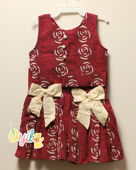 Bordeaux Rose Garden Set