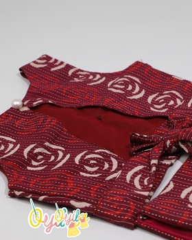 Bordeaux Rose Garden Set